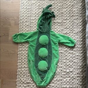 Miniwear Green Pea Pod Kids Costume
